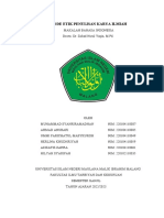 Makalah Kode Etika Penulisan Karya Ilmiah Kel.5&6