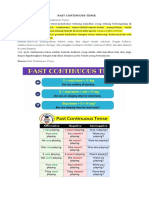 Past Continuous Tense