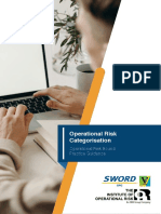 Operational Risk Categorisation - Risk Management PDF