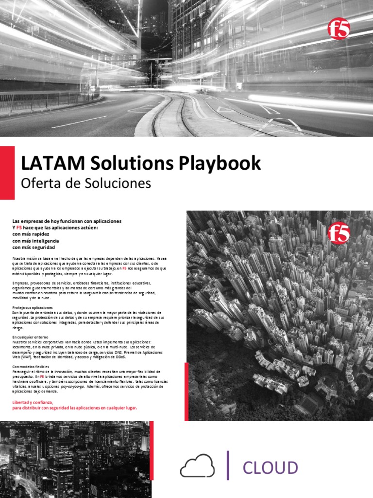 LATAM Solution Playbook ES | PDF | Computación en la nube | Pila abierta