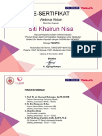 Siti Khairun Nisa - E-Sertifikat Webinar 5 Nov 22