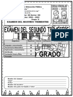 2°? Examen ME Trimestre II? 22-23