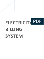 Electricity Billing System