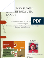 PENURUNAN FUNGSI KOGNITIF