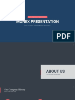 Monex PowerPoint Template Dark