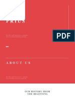 Prius PowerPoint Template Light