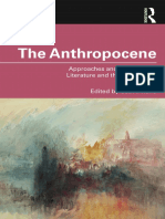 Seth T. Reno (Editor) - The Anthropocene - Approaches and Contexts For Literature and The Humanities-Routledge (2021)