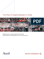 Bain Report-The Rise of Digital Bazaars in India