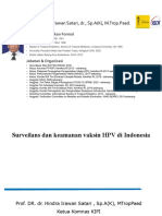 Surveilans Dan Keamanan Vaksin HPV