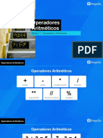 S09. Operadores Aritmeticos