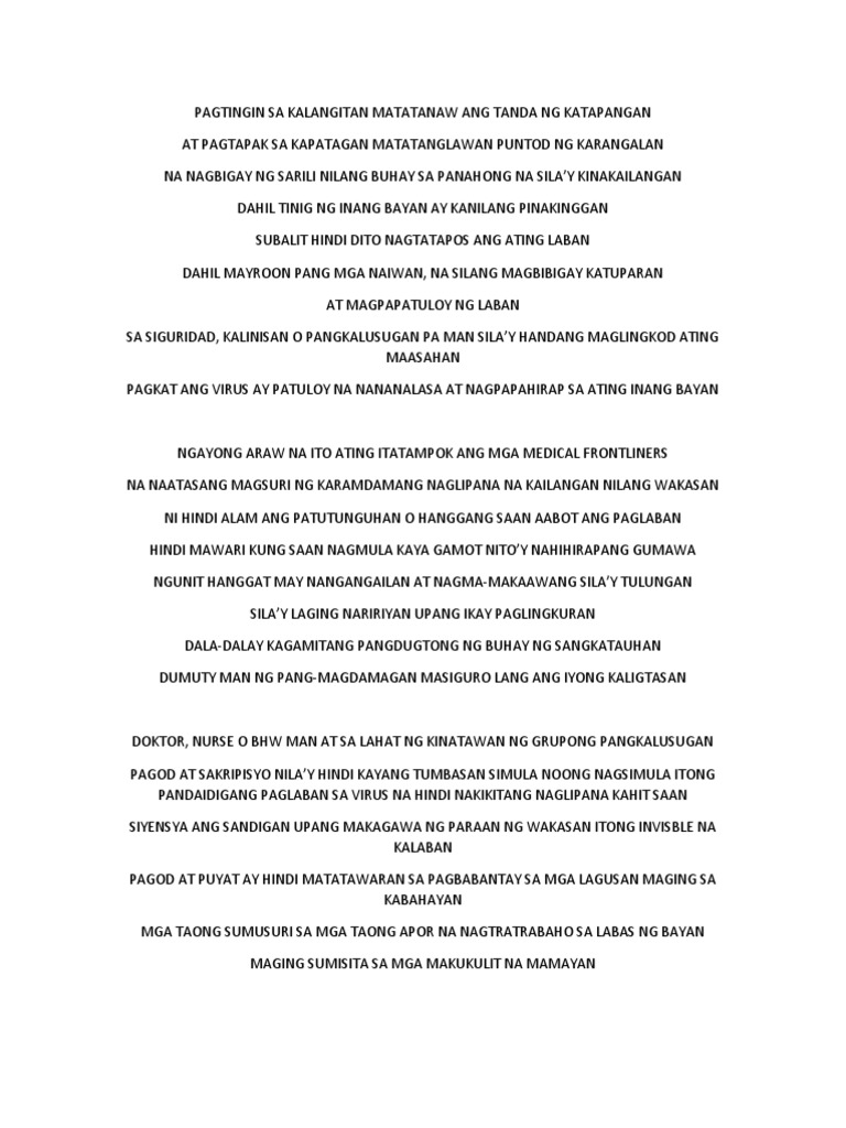 Medical Frontliners PDF