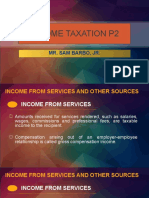 Tax p2 - Income From Services