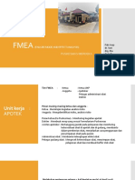 Fmea Failure Mode and Effect Analyss