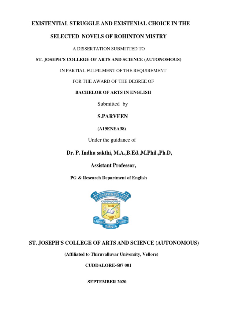 Final Document - Docx 1.0 | PDF | Existentialism | Meaning Of Life