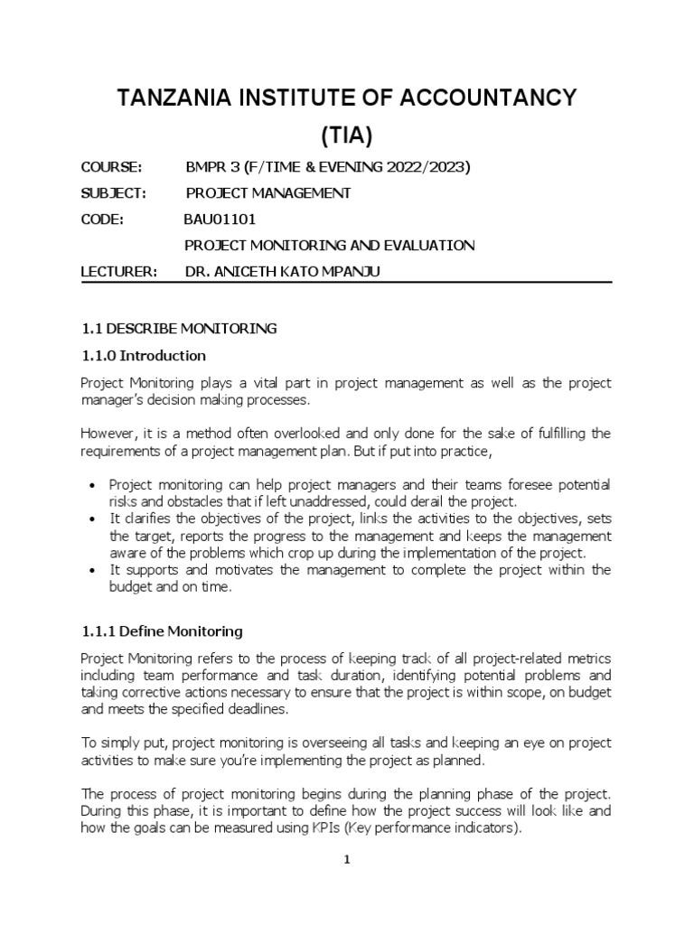 a-comprehensive-guide-to-project-monitoring-and-evaluation-pdf-risk