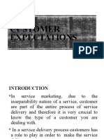 Topic 3 - Customer Expectations