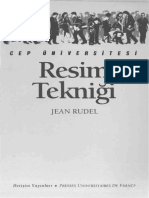 (İletişim Yayınları Cep Üniversitesi) Jean Rudel - Resim Tekniği-İletişim Yayınları (1991)