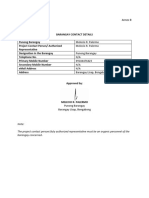 SBDP Requirements - Annex B