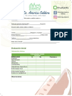 Evaluación Inicial: Valoración Clínica