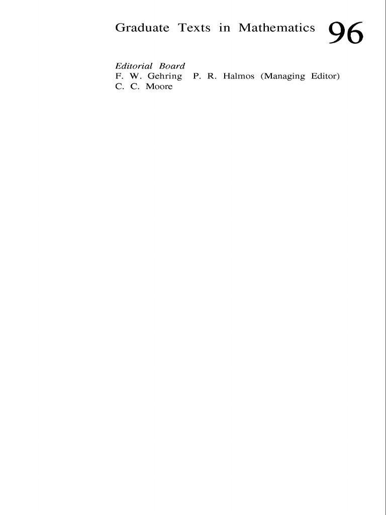 A Course in Functional Analysis John B C | PDF