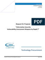RFP-Information Security Vulnerability Assessment Testing Solution (ISVAT...