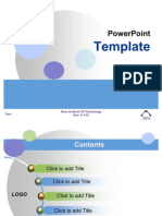 Project Power Point Template