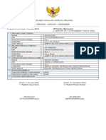 Dokumen Evaluasi Kinerja Pegawai Periode: Januari - Desember Pemerintah Kab. Tanggamus Periode Penilaian: 1 Januari SD 31 Desember Tahun 2022