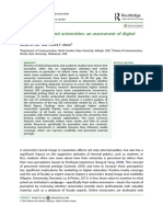 Media Relations and Universities An Assessment of Digital