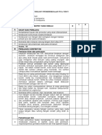 SEKAR Ceklist IVA Test