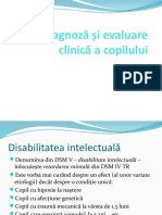 C3 Psihodiagnoză Și Evaluare Clinică A Copilului