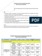 Program Kerja Fakultas Ekonomi Dan Bisnis 2023