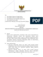 Surat Edaran Menteri PUPR Nomor 04 Tahun 2021 Tentang Pedoman Manajemen Risiko