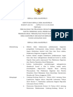 SK TPK Pembangunan Gapura Dan Pagar Balaidesa 2020 Lengkap Dengan Tugas Sesuai Aturan