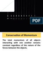 Conservation of Momentum and COLLISION