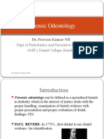 Forensic Odontology DR Praveen