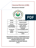 CJR Manajemen Sekolah - Azzahra Siregar