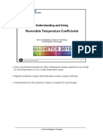 Understanding and Using Reversible Temperature Coefficients