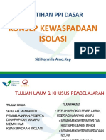 Konsep Kewaspadaan Isolasi