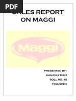 Download Sales Report on Maggi by Nishi Dhan SN62749088 doc pdf