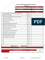 FO-SGI-020 - Lista de Verificação - Furadeira Manual