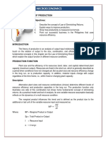 Chapter 5 - Theory of Production