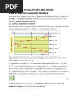 Simple Harmonic Motion