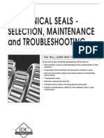 Practical guide to mechanical seal selection, maintenance, troubleshooting