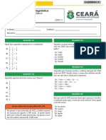 Avaliação Diagnóstica de Matemática do 1o Ano do Ensino Médio