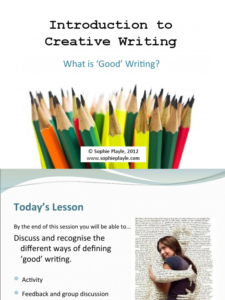 introduction to creative writing course