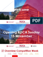 ROCA Programme and Format