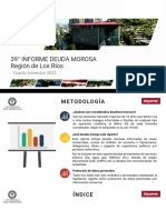 Informe Deuda Morosa Region de Los Ríos 4° Trimestre 2022