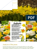 Daffodils Poem by William Wordsworth