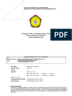 RPS Keperawatan Gawat Darurat Dan Manajemen Bencana 2021-2022