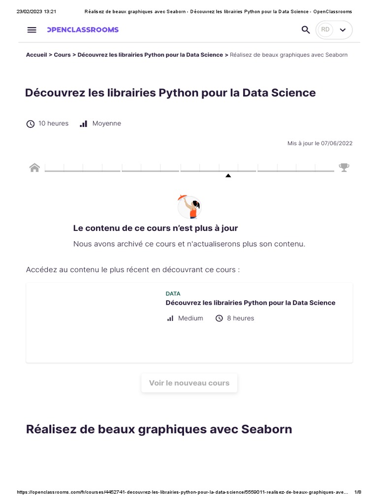 Librairies Python pour Data Science | PDF | Python (Langage de ...
